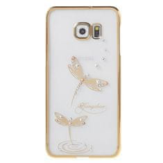 Telone Pouzdro Diamonds TPU Samsung Galaxy J3 2016 J320 Motýl