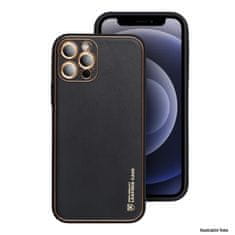 FORCELL Leather case iPhone 15 Pro Černé