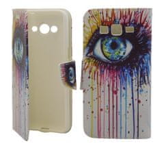 Universal Pouzdro Wallet Design Samsung G530 G531 Galaxy Grand Prime Oko