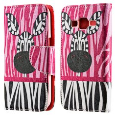 Telone Pouzdro Fancy Design Microsoft Lumia 640 Zebra