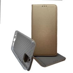 Telone Pouzdro Smart Case Book pro Poco M3 Zlaté