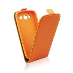 FORCELL Pouzdro Forcell Slim Flip 2 flexi Samsung S7560/S7562 Galaxy Trend a S Duos oranžové