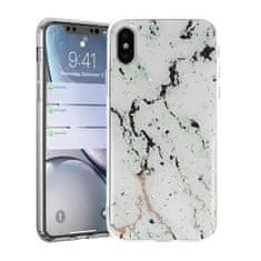 Telone Pouzdro Marble TPU Samsung Galaxy A31 Bílé