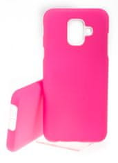 Universal Pouzdro Back case Soft 2 v 1 Samsung Galaxy A6 2018 A600 Růžové