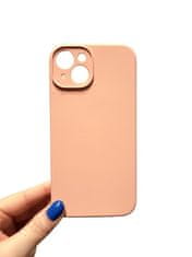 Vennus Pouzdro Vennus case Silicone Lite iPhone 14 Světle růžové