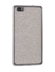 Telone Pouzdro Glitter Case Elektro Samsung Galaxy J3 J320 2016 Stříbrné