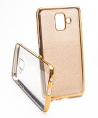 Telone Pouzdro Glitter Case Elektro Samsung Galaxy A6 A600 Gold