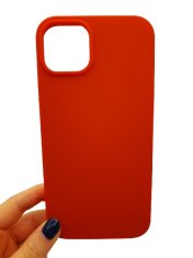 FORCELL Pouzdro Forcell Silicone iPhone 14 Plus Červené