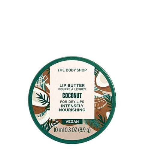 The Body Shop Vyživujúce maslo pre veľmi suché pery Coconut (Lip Butter) 10 ml