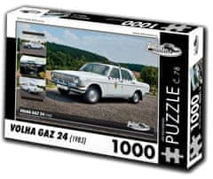 RETRO-AUTA© Puzzle č. 78 Volga GAZ 24 (1983) 1000 dielikov