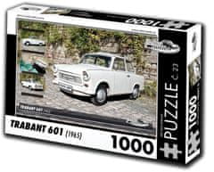 RETRO-AUTA© Puzzle č. 23 Trabant 601 (1965) 1000 dielikov