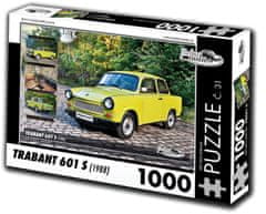 RETRO-AUTA© Puzzle č. 31 Trabant 601 S (1988) 1000 dielikov