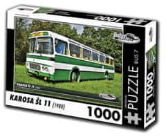 RETRO-AUTA© Puzzle BUS č. 7 Karosa ŠL 11 (1980) 1000 dielikov