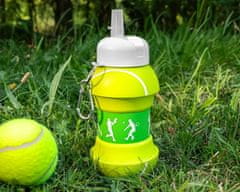 CoZy Skladacia silikónová fľaša, 520 ml - Tenis