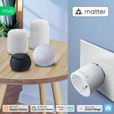 Nous Nous A8M Matter Smart Zásuvka 16A (WiFi) (2 kusy)