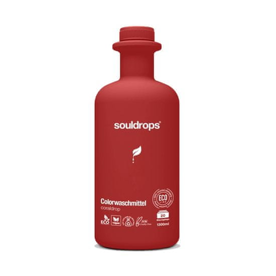 Souldrops Prací gél COLOUR Coraldrop 1300 ml (20PD)