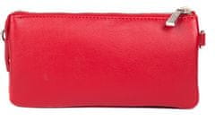 Dámska kožená crossbody kabelka 8003 Red