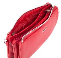 Dámska kožená crossbody kabelka 8003 Red