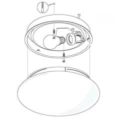 EGLO EGLO Stropné svietidlo ELLA 81636