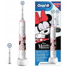 Oral-B Pro 3 Kid Junior, dětský eletrický zubní kartáček, Minnie