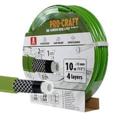 Procraft Zahradní hadice PR-4GH1310 4 vrstvy, 1/2&quot; 10 m