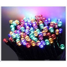 HOMESTYLING Svetelná reťaz solárna multicolor 400 LED / 24 m KO-DX9540020