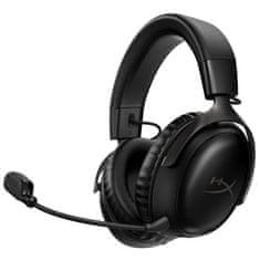 HyperX Sluchátka s mikrofonem Cloud III Wireless - černý