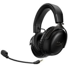 HyperX Sluchátka s mikrofonem Cloud III Wireless - černý