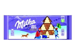 MILKA Sweet Winter Mliečna a biela čokoláda 100g