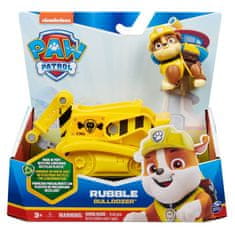 Paw Patrol TLAPKOVÁ PATROLA ZÁKLADNÉ VOZIDLÁ RUBBLE