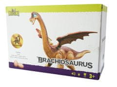 Mac Toys Brachiosaurus na batérie, kladie vajcia