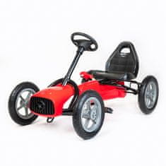 Baby Mix Detská šliapací motokára Go-kart Buggy červená