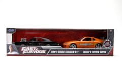 Jada Toys Rýchlo a zbesilo Twin Pack Toyota Supra a Dodge Charger 1:32