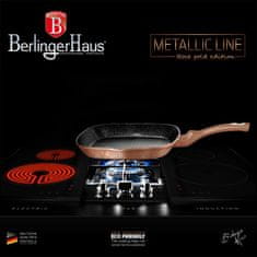 Berlingerhaus BERLINGERHAUS BH-1521 Rose Gold Collection panvica na grilovanie, 28 cm