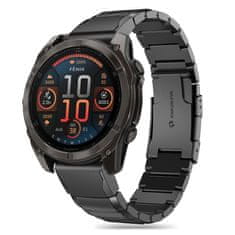 Tech-protect Steelband remienok na Garmin Fenix 5 / 6 / 6 Pro / 7 / 8 47mm / E black