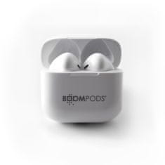 BOOMPODS BOOMPODS bassline COMPACT bezdrôtové slúchadlá biele