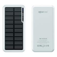 BOOMPODS Power banka BOOMPODS OBI-SOLAR 10000mAh biela