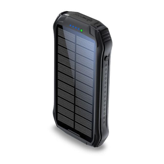 BOOMPODS Power banka BOOMPODS Neutron SOLAR 10000mAh čierna