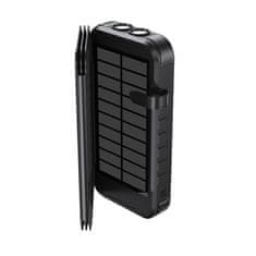 BOOMPODS Power banka BOOMPODS Neutron FOLD SOLAR 16000mAh čierna