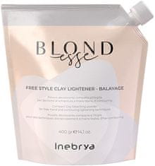 Inebrya Zosvetľujúci púder na vlasy s neutrálnymi pigmentmi a ílom Blondesse (Free Style Clay Lightener - Ba