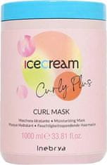 Inebrya Hydratačná maska pre kučeravé a vlnité vlasy Ice Cream Curly Plus (Curl Mask) 1000 ml