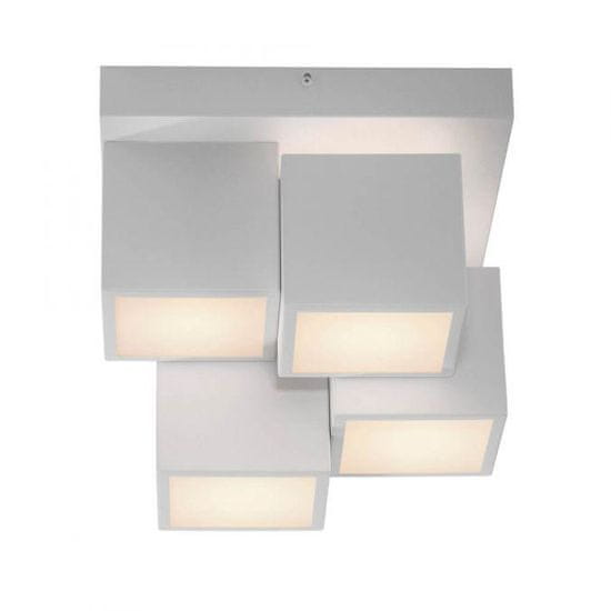 PAUL NEUHAUS JUST LIGHT LED stropné svietidlo biele moderná kocka teplá biela do obývacej izby 3000K LD 14114-16