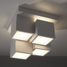 PAUL NEUHAUS JUST LIGHT LED stropné svietidlo biele moderná kocka teplá biela do obývacej izby 3000K LD 14114-16