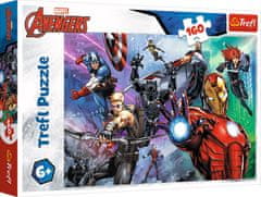 Trefl Puzzle Marvel: Hrdinovia vždy pripravení 160 dielikov