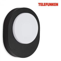 BRILONER BRILONER TELEFUNKEN LED vonkajšie svietidlo 24,4 cm 8W 800lm čierna TF 312005TF