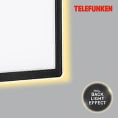 BRILONER BRILONER TELEFUNKEN LED vonkajšie nástenné svietidlo 25 cm 15W 2000lm čierna TF 313505TF