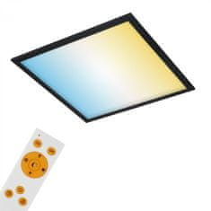 BRILONER BRILONER CCT svietidlo LED panel, 44,5 cm, 24 W, čierna BRILO 7179-015