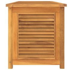 Vidaxl Záhradný úložný box s vreckom 175x50x53 cm masívny teak