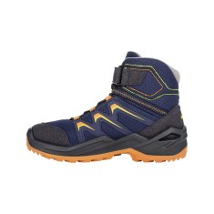 Lowa Obuv treking tmavomodrá 33 EU Maddox Warm Mid Gtx