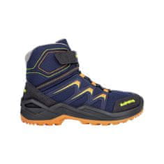 Lowa Obuv treking tmavomodrá 33 EU Maddox Warm Mid Gtx